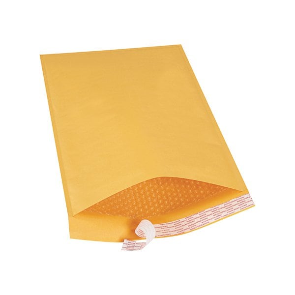 Bsc Preferred 12-1/2 x 19'' Kraft Freight Saver Pack #6 Self-Seal Bubble Mailers, 25PK B859SSR - main